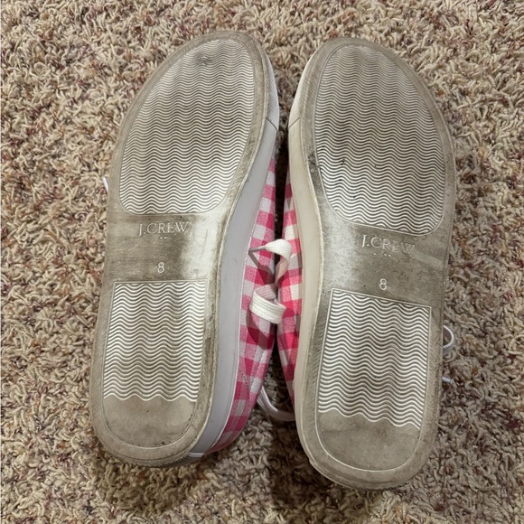 Gingham J.Crew Sneakers - Picture 4 of 4